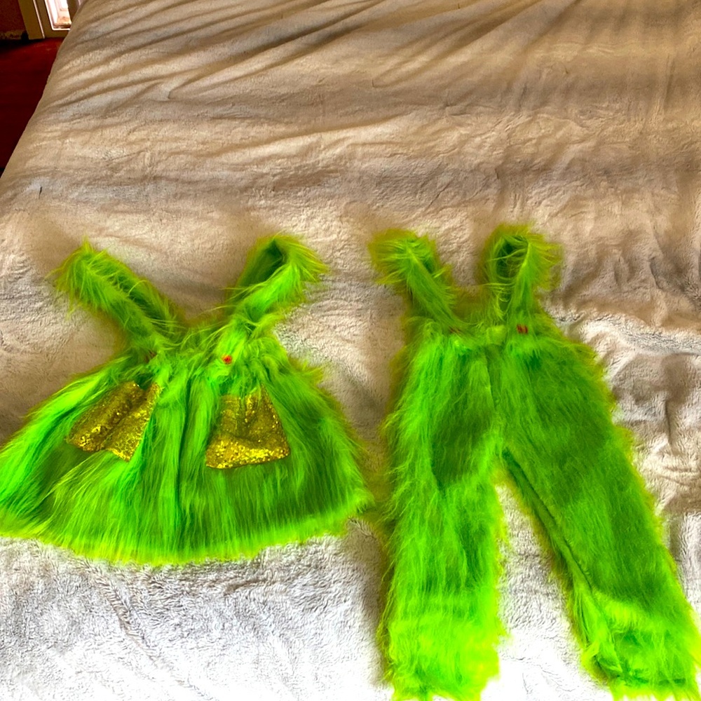 Grinch boy and girl outfits